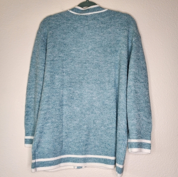 1989 Inspired Light Blue Button Down Cardigan S - Picture 5 of 5